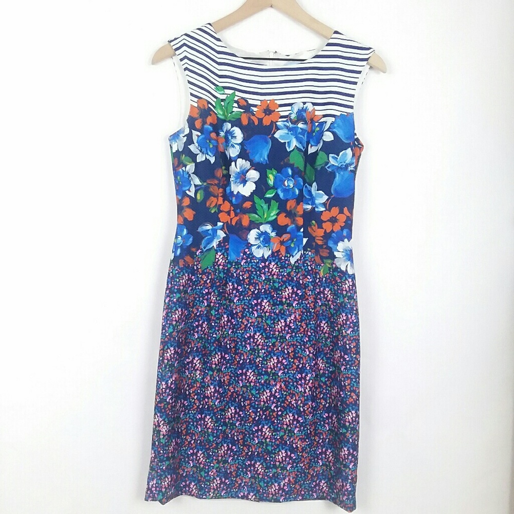 Antonio Melani floral sleeveless sheath dress